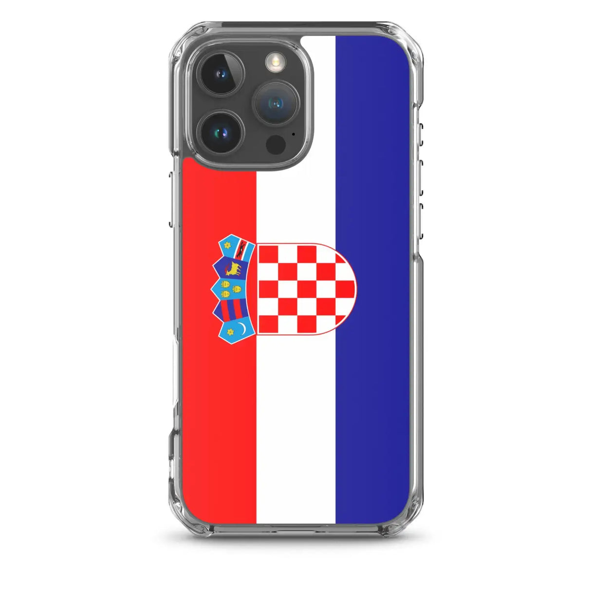 Coque iphone drapeau croatie souple résistante antichoc