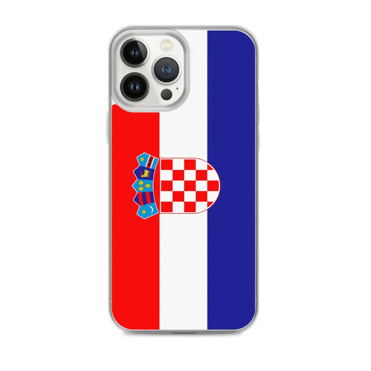 Coque iphone drapeau croatie souple résistante antichoc