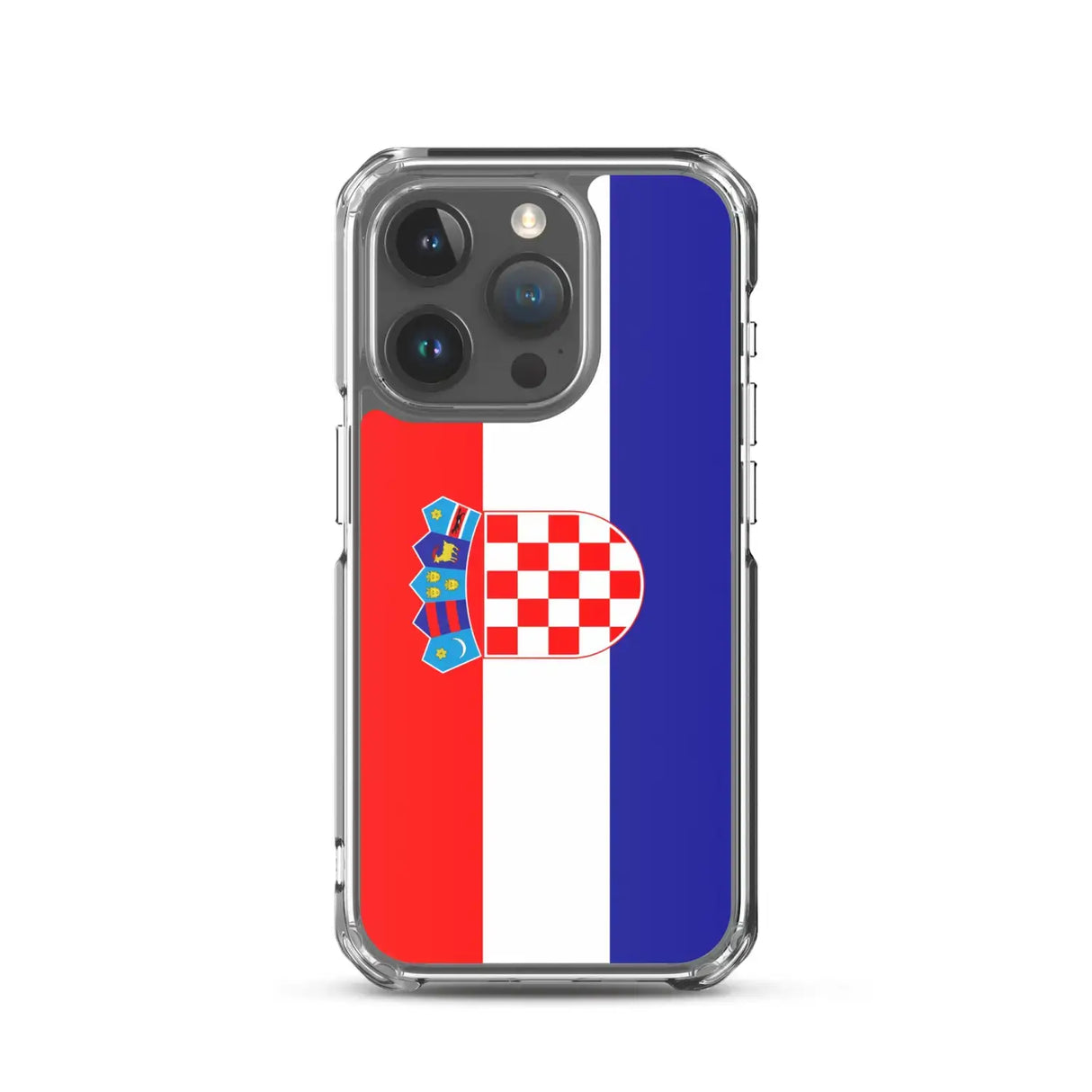 Coque iphone drapeau croatie souple résistante antichoc