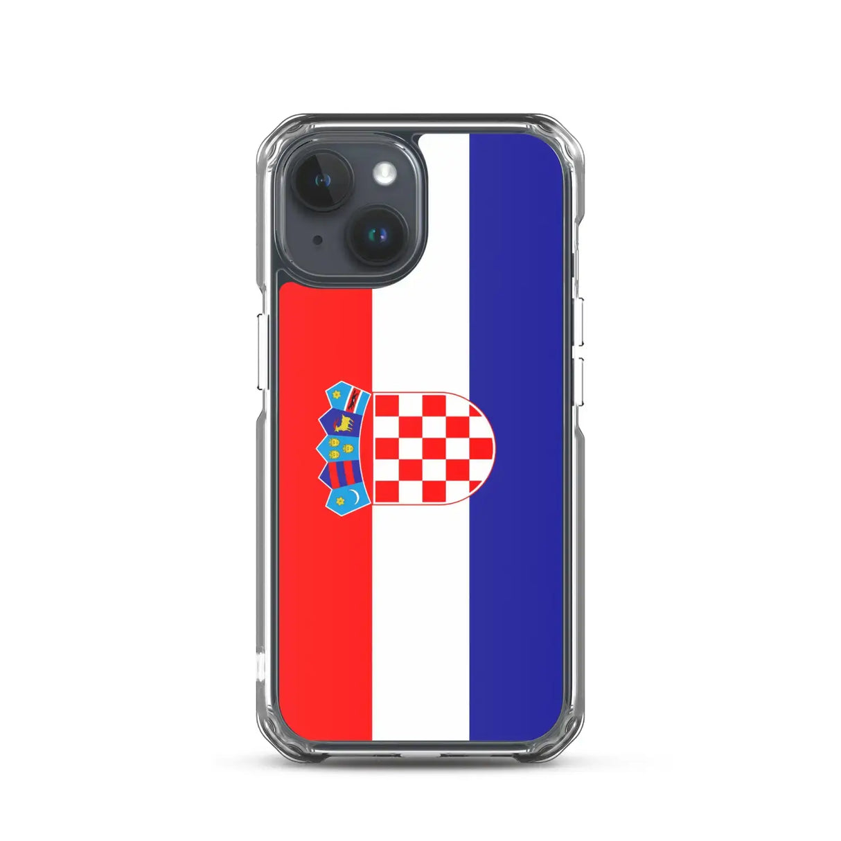 Coque iphone drapeau croatie souple résistante antichoc
