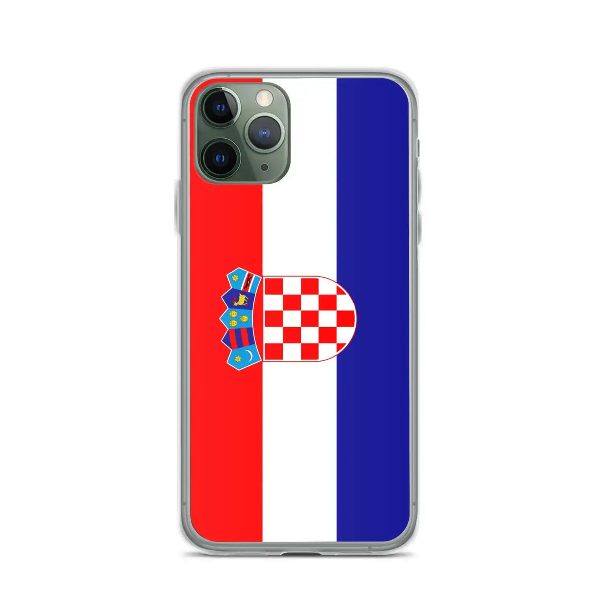 Coque iphone drapeau croatie souple résistante antichoc