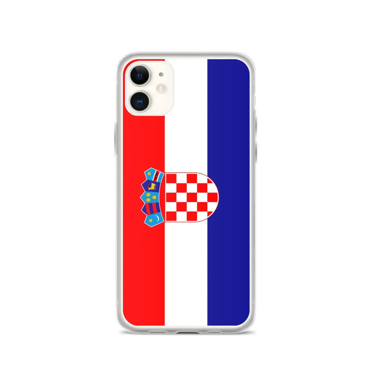 Coque iphone drapeau croatie souple résistante antichoc