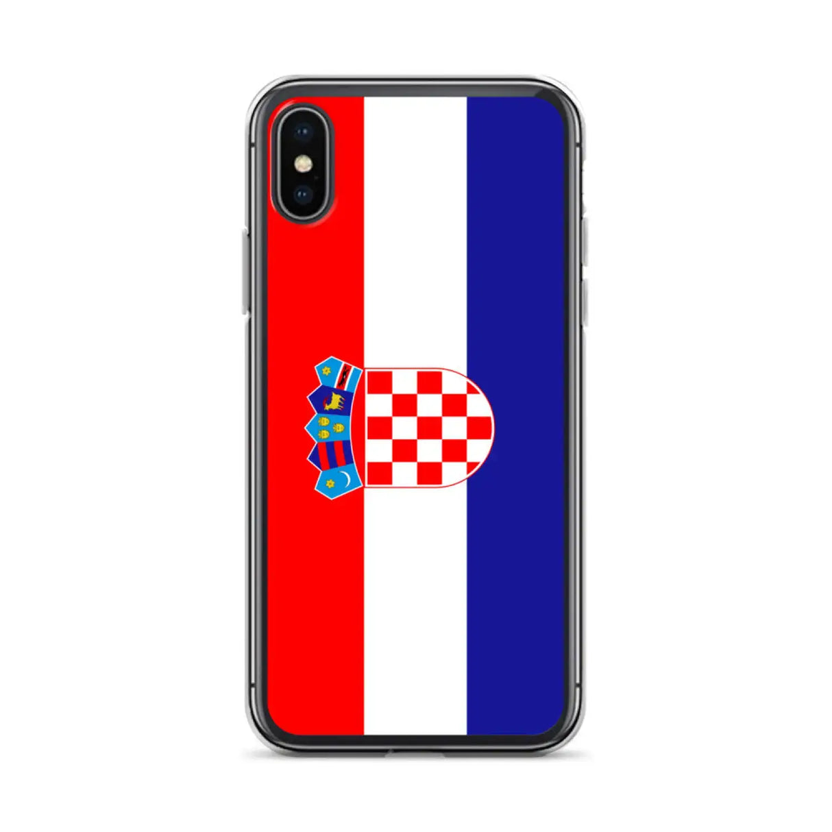 Coque iphone drapeau croatie souple résistante antichoc