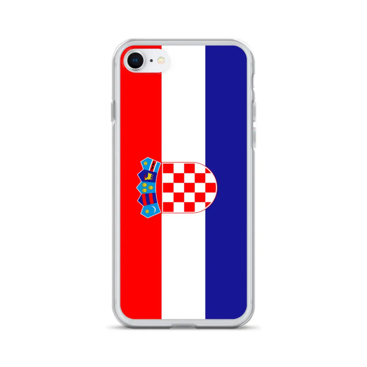 Coque iphone drapeau croatie souple résistante antichoc