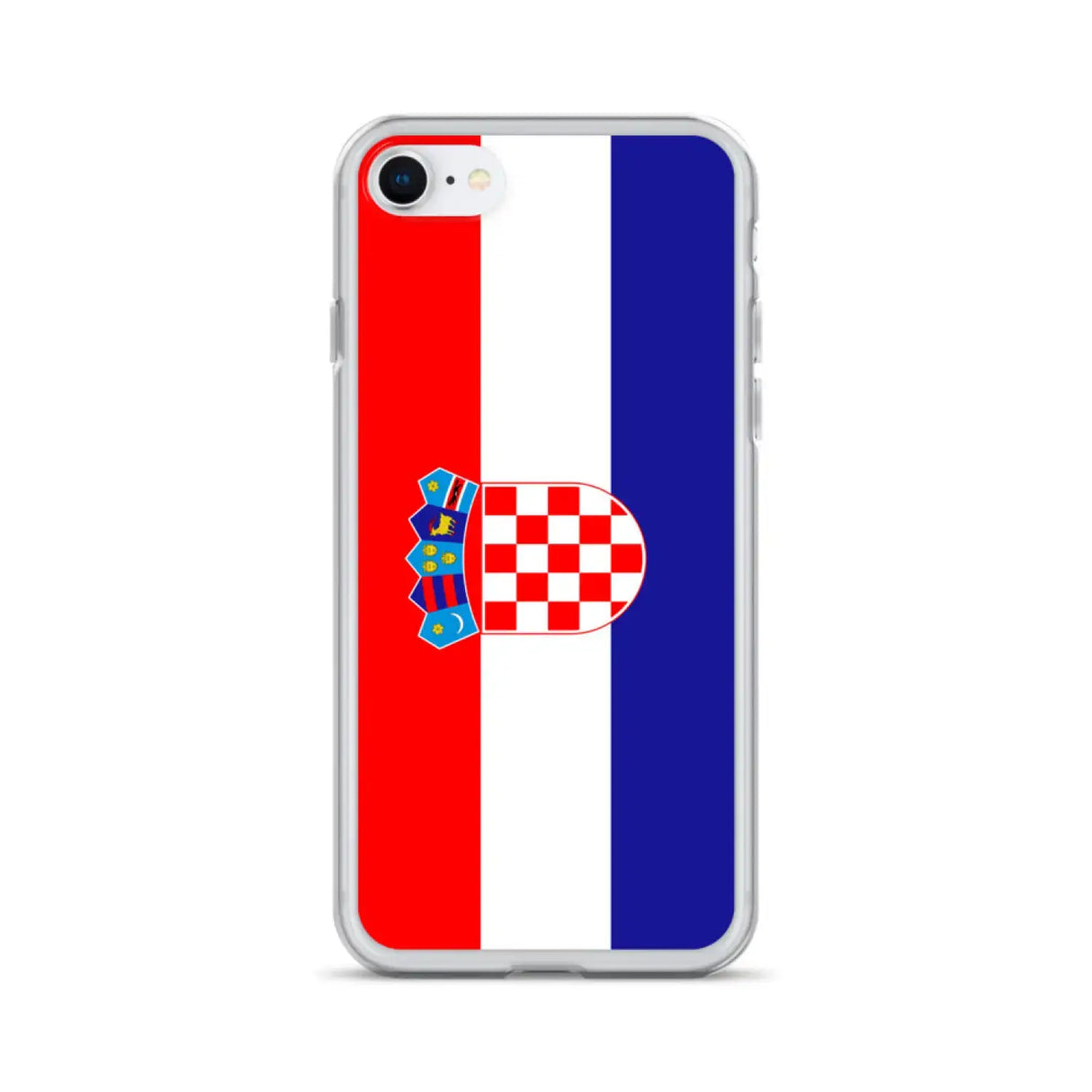 Coque iphone drapeau croatie souple résistante antichoc