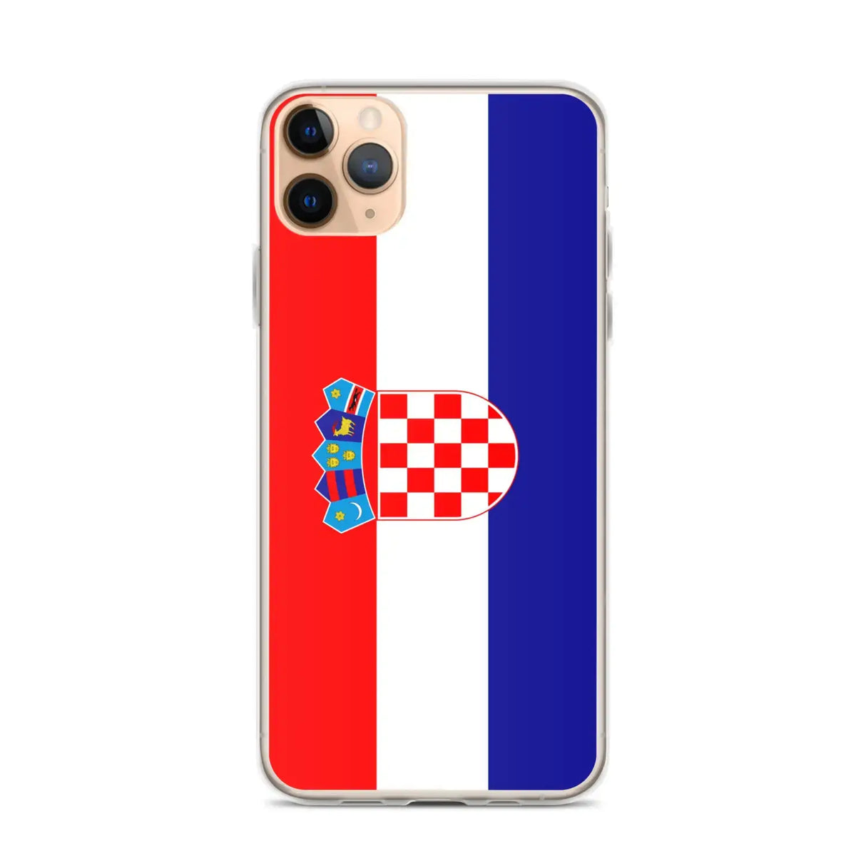 Coque iphone drapeau croatie souple résistante antichoc