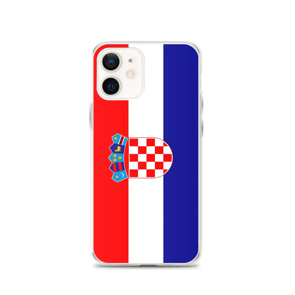 Coque iphone drapeau croatie souple résistante antichoc