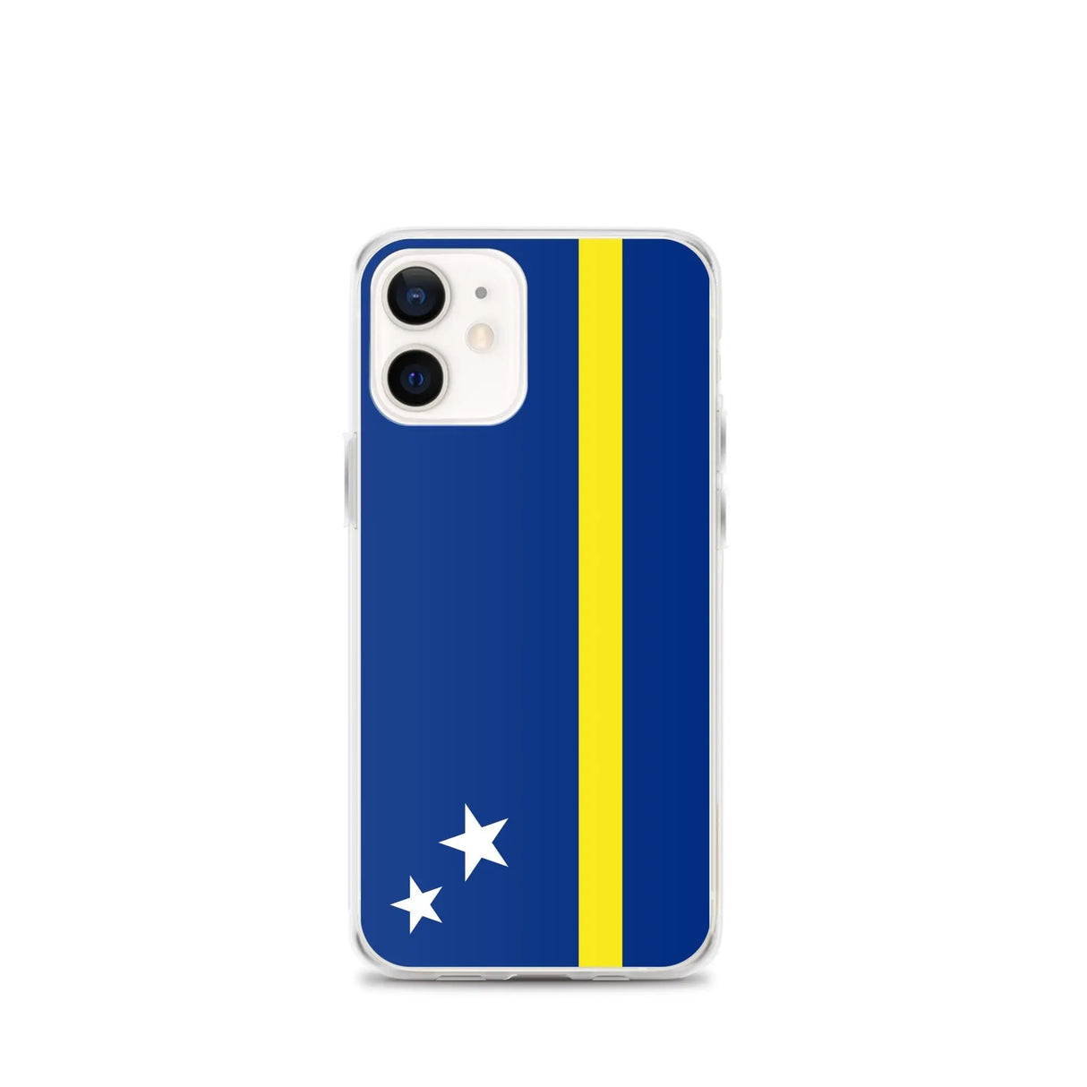 Coque iphone drapeau curaçao souple antichoc transparente