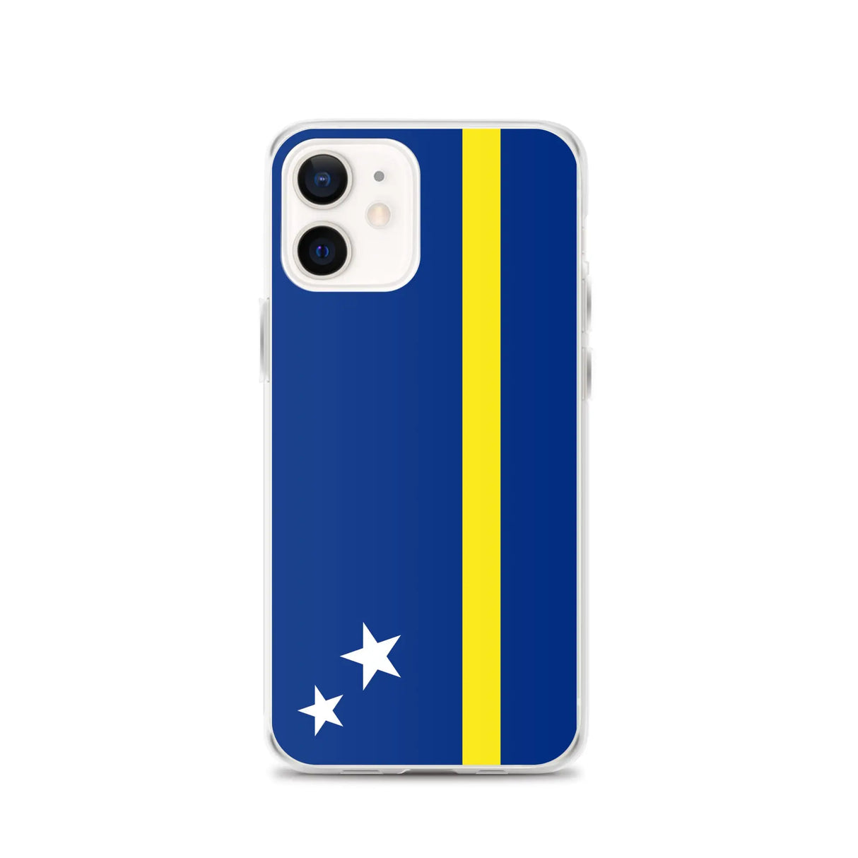 Coque iphone drapeau curaçao souple antichoc transparente