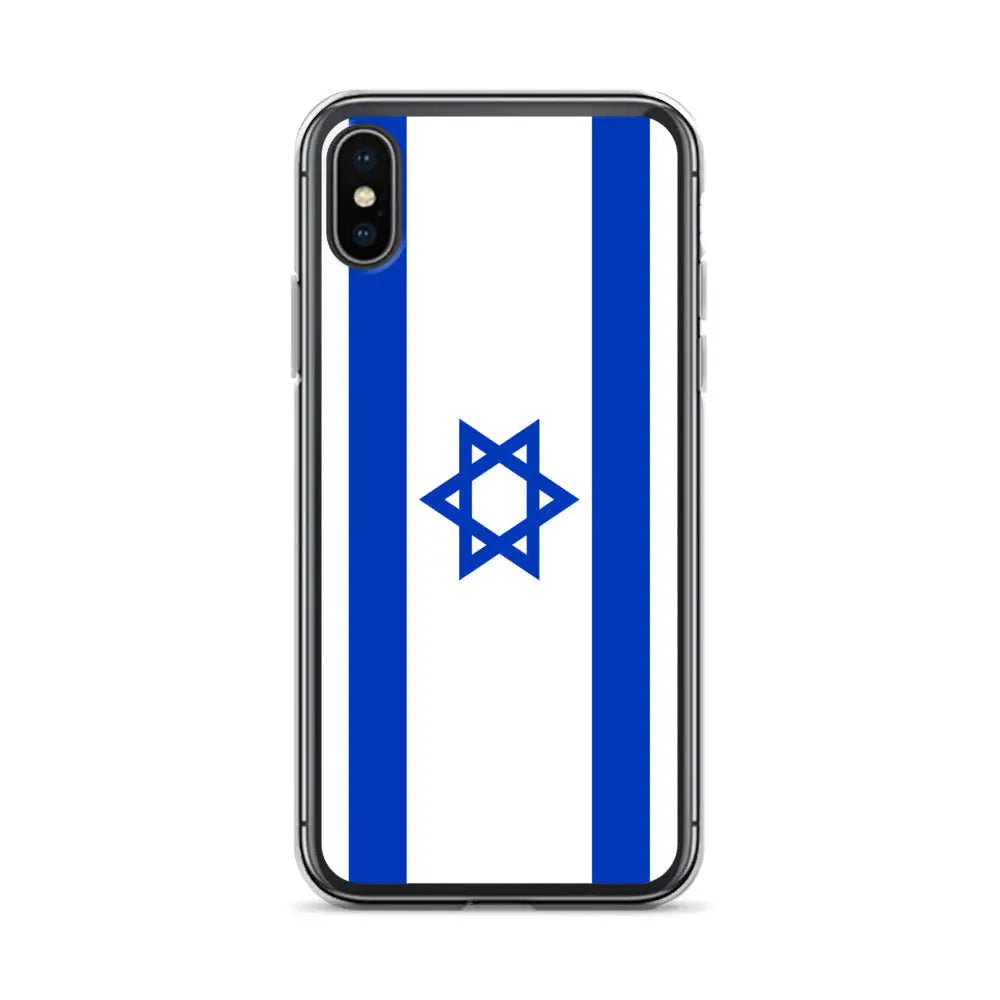 Coque iphone drapeau d’israël souple résistante antichoc