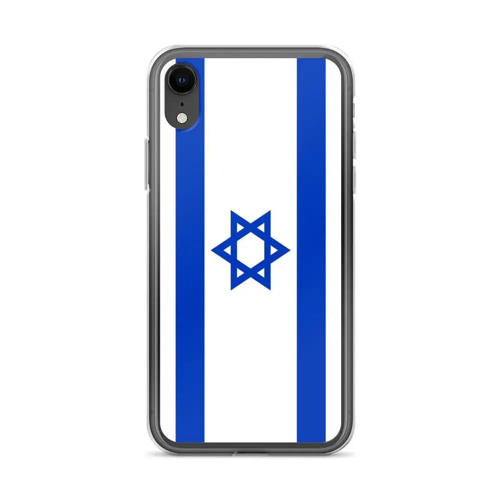 Coque iphone drapeau d’israël souple résistante antichoc