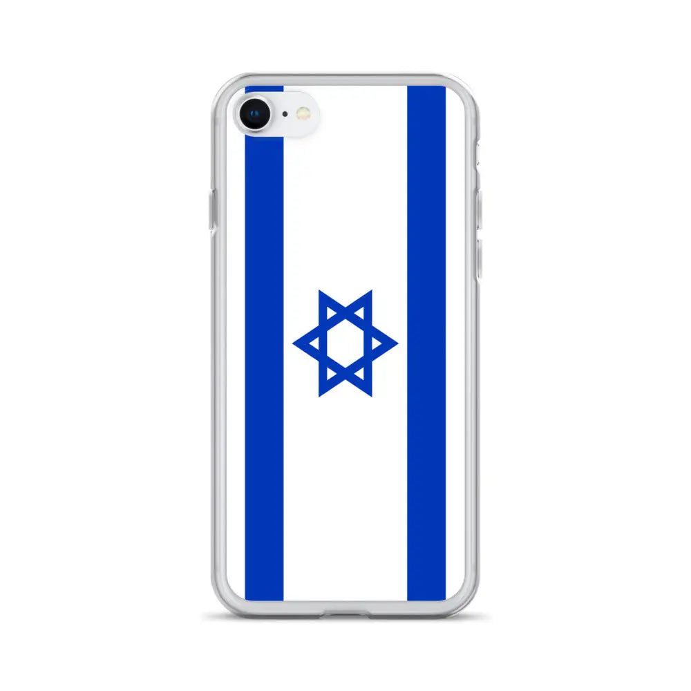 Coque iphone drapeau d’israël souple résistante antichoc