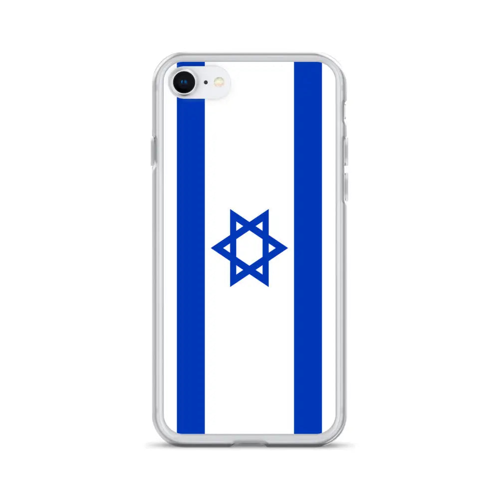 Coque iphone drapeau d’israël souple résistante antichoc