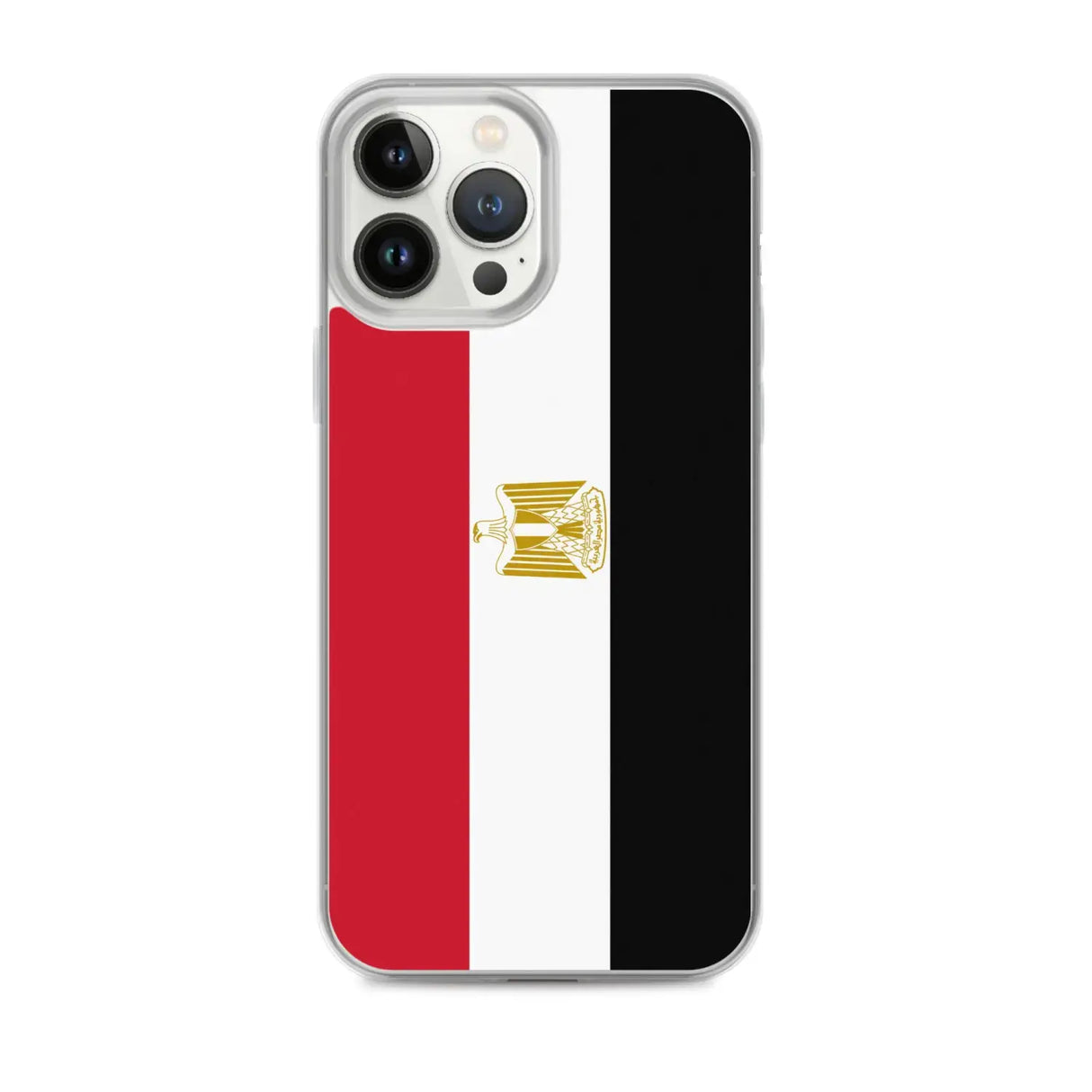 Coque iphone drapeau égypte souple transparente antichoc