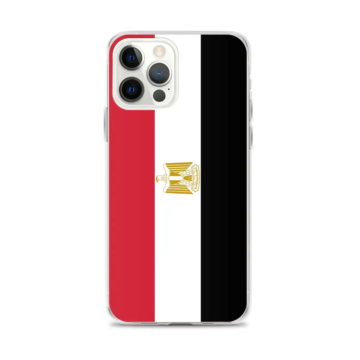 Coque iphone drapeau égypte souple transparente antichoc