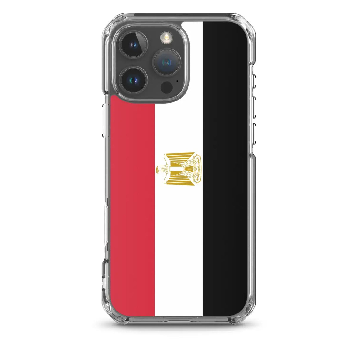 Coque iphone drapeau égypte souple transparente antichoc