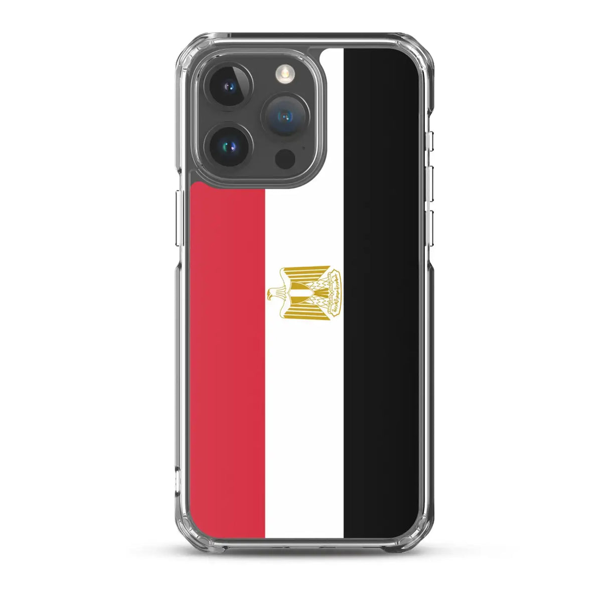 Coque iphone drapeau égypte souple transparente antichoc