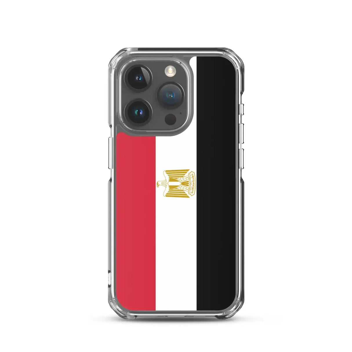 Coque iphone drapeau égypte souple transparente antichoc