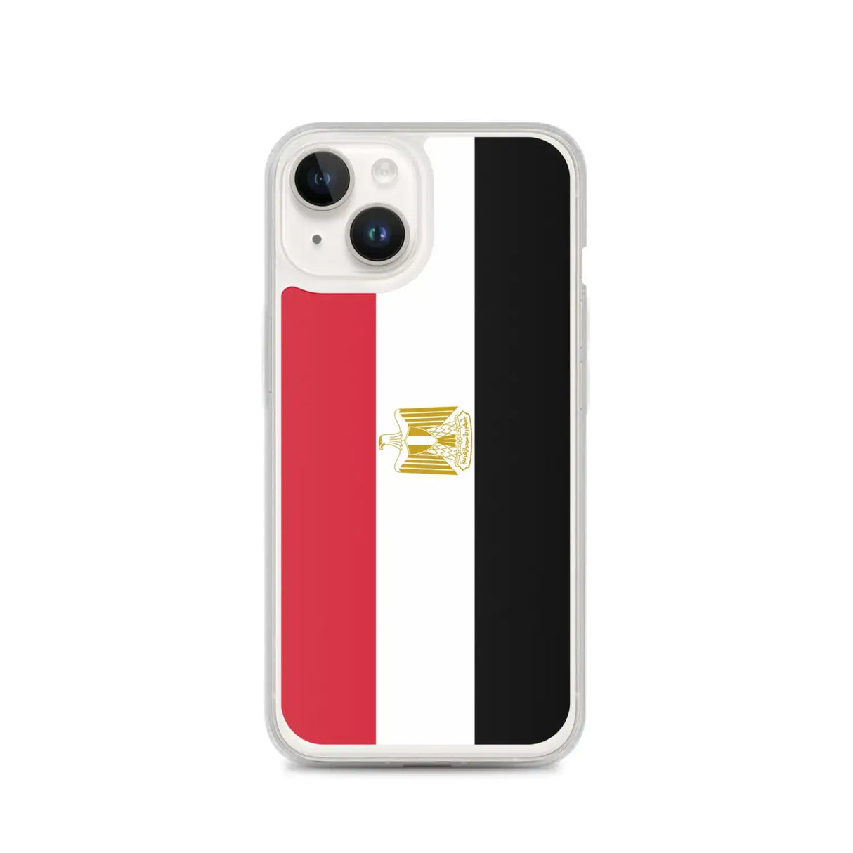 Coque iphone drapeau égypte souple transparente antichoc