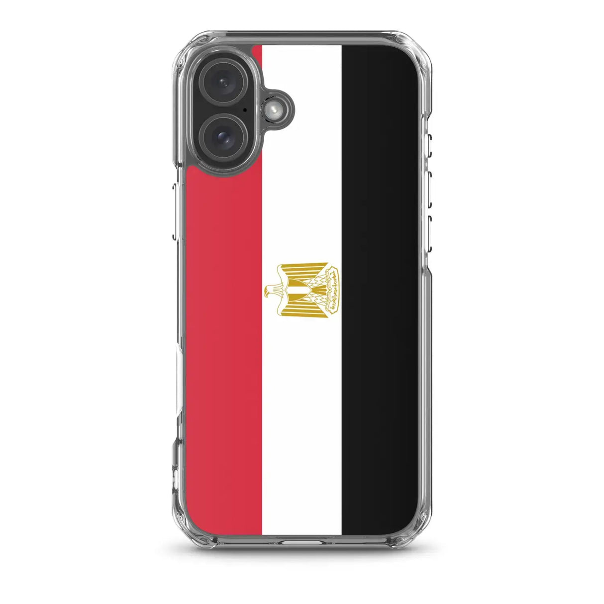 Coque iphone drapeau égypte souple transparente antichoc
