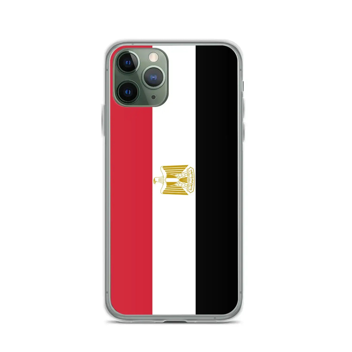 Coque iphone drapeau égypte souple transparente antichoc