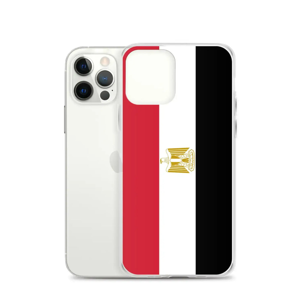 Coque iphone drapeau égypte souple transparente antichoc