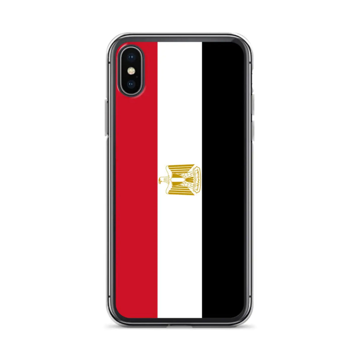Coque iphone drapeau égypte souple transparente antichoc