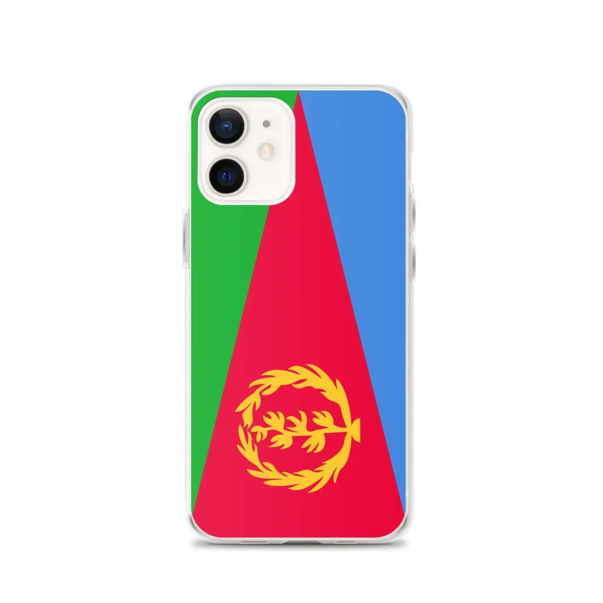 Coque iphone drapeau érythrée souple antichoc transparente