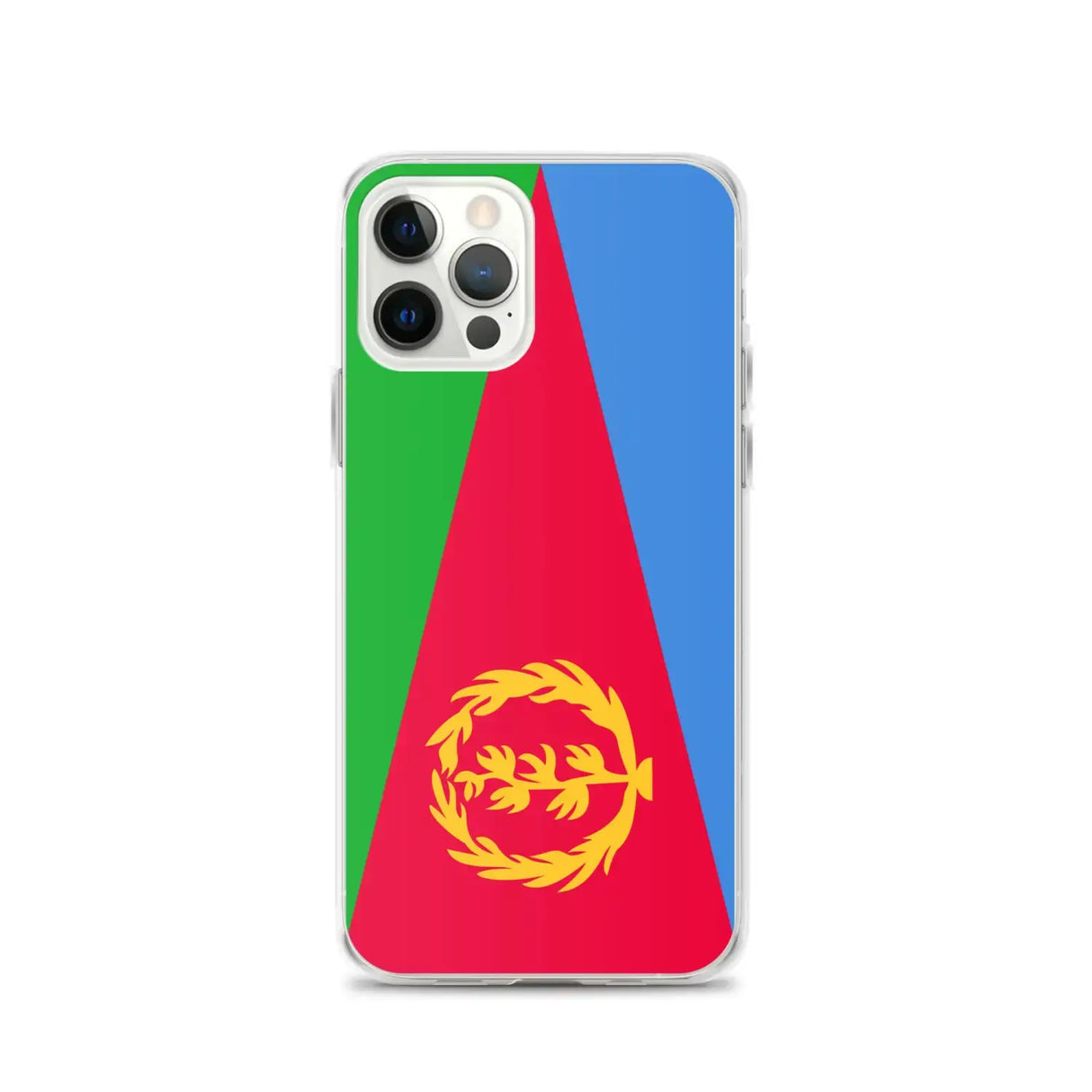 Coque iphone drapeau érythrée souple antichoc transparente
