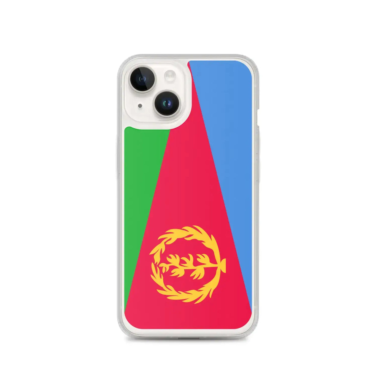 Coque iphone drapeau érythrée souple antichoc transparente