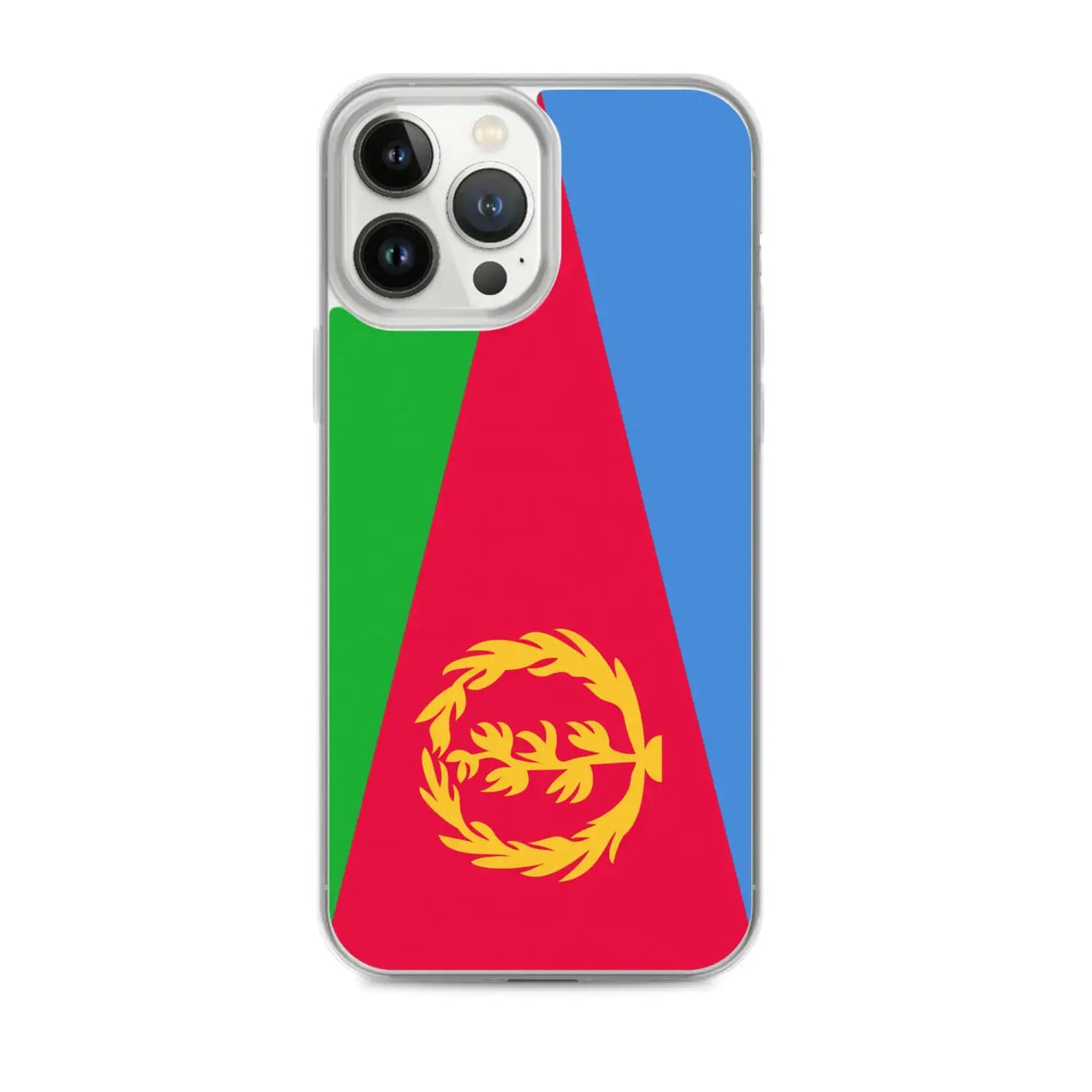 Coque iphone drapeau érythrée souple antichoc transparente