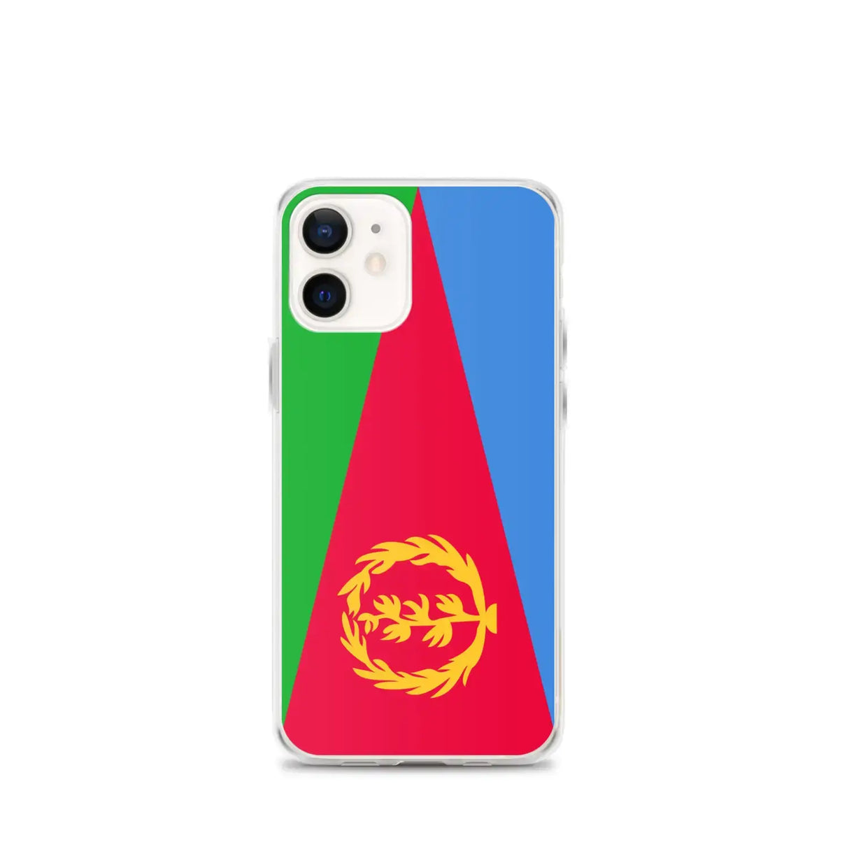 Coque iphone drapeau érythrée souple antichoc transparente
