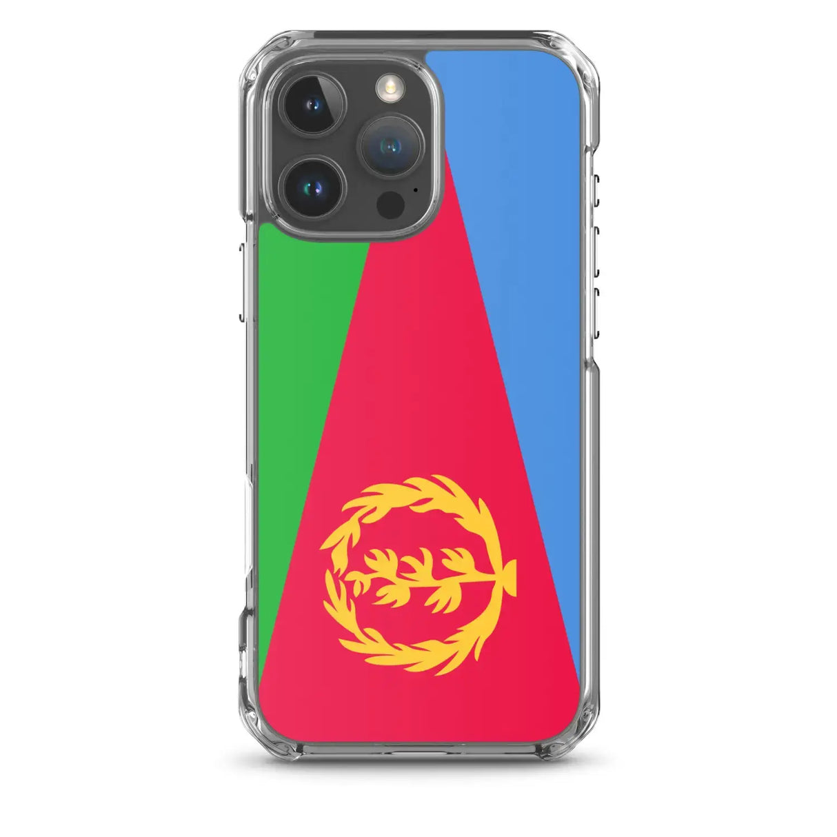 Coque iphone drapeau érythrée souple antichoc transparente