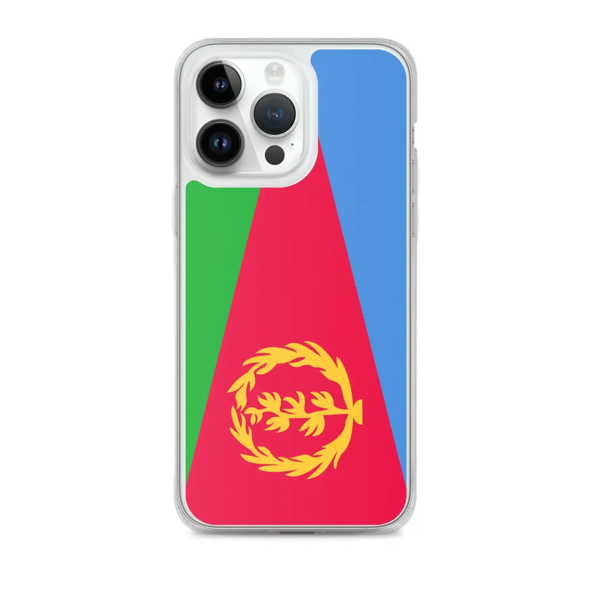 Coque iphone drapeau érythrée souple antichoc transparente