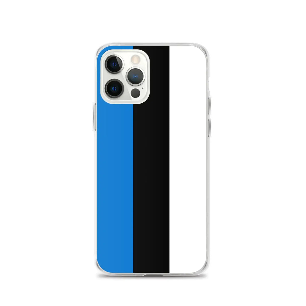 Coque iphone drapeau estonie souple transparente antichoc