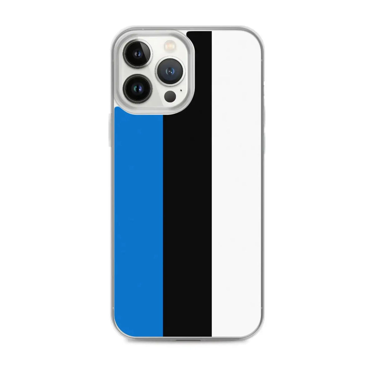 Coque iphone drapeau estonie souple transparente antichoc