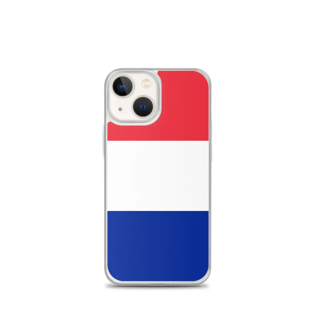 Coque iphone drapeau france souple transparente antichoc