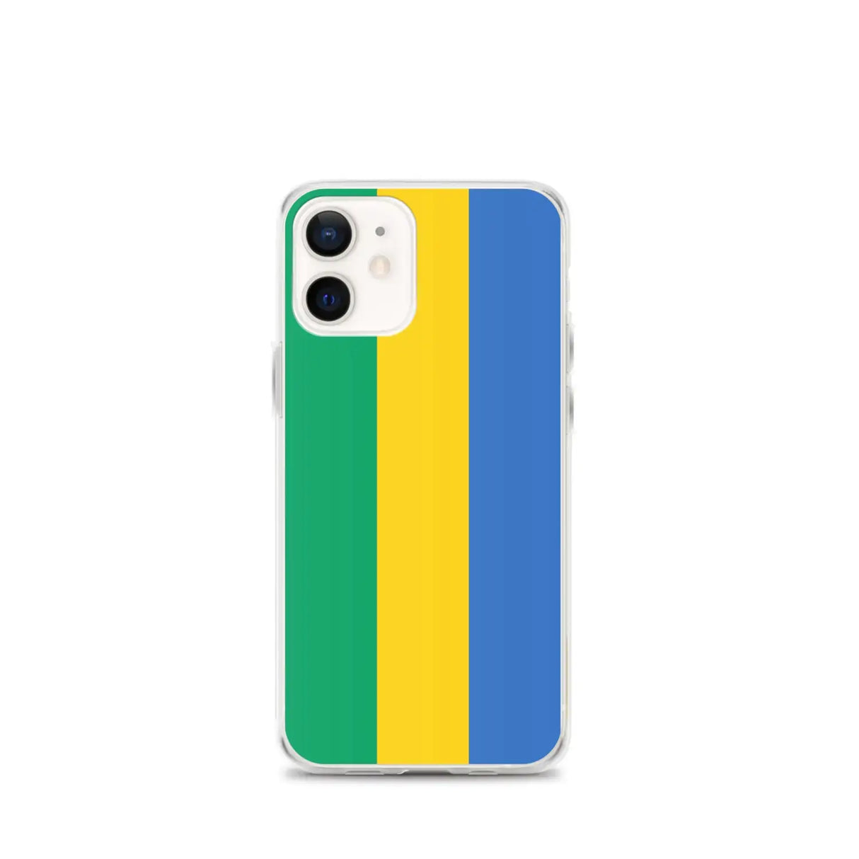 Coque iphone drapeau gabon souple transparente antichoc