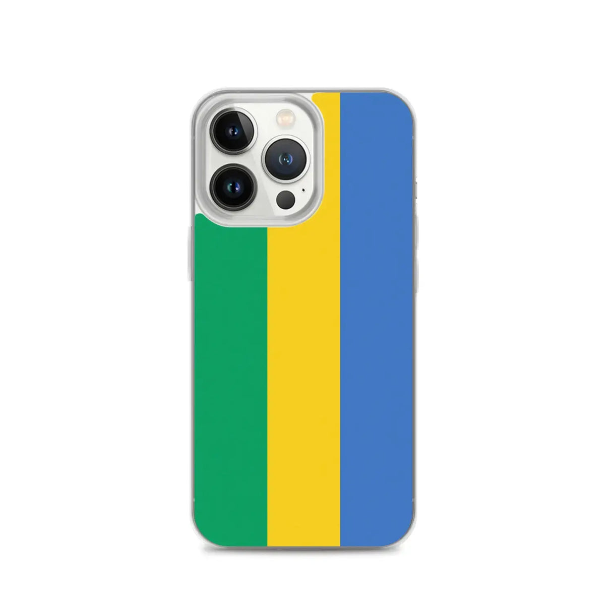 Coque iphone drapeau gabon souple transparente antichoc