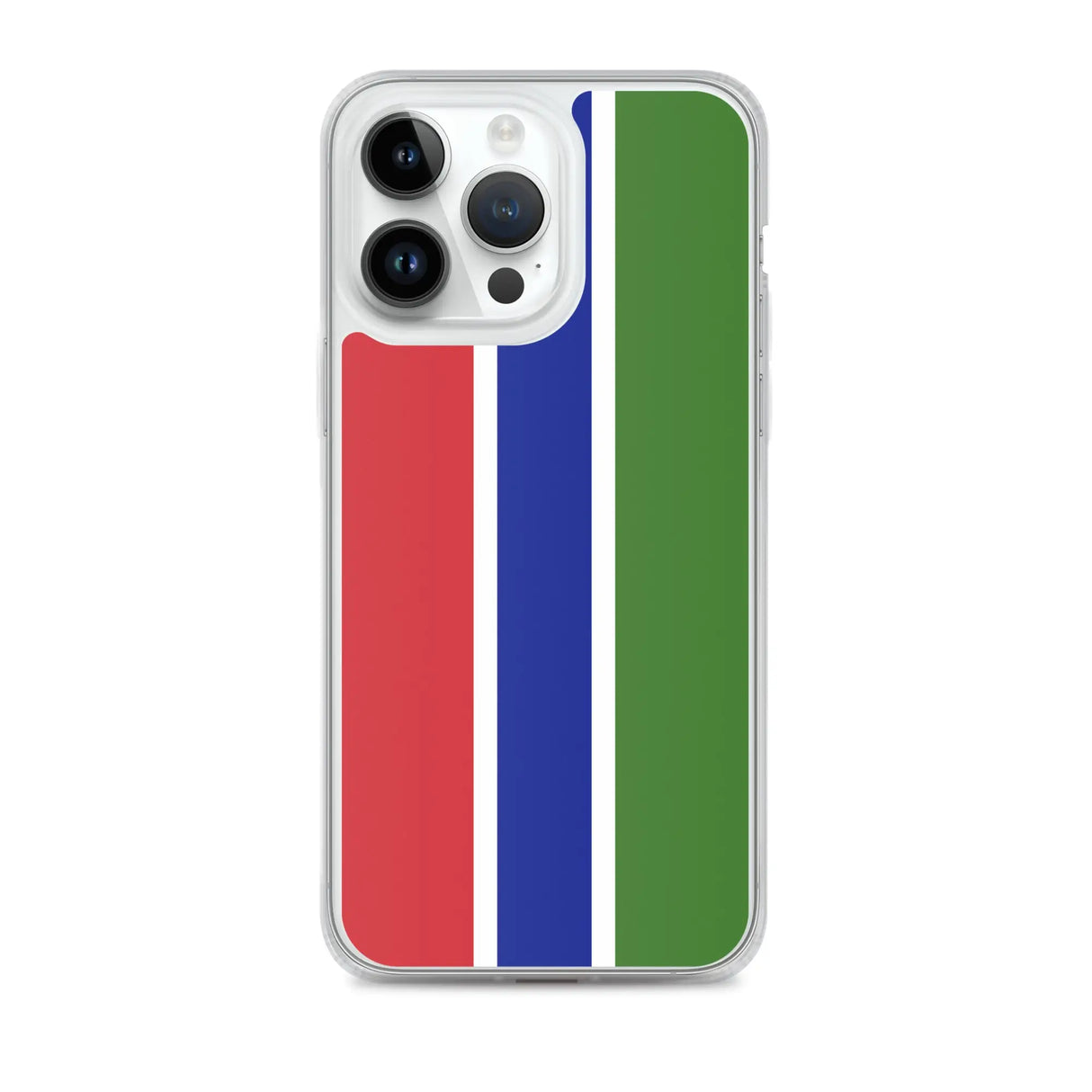 Coque iphone drapeau gambie souple résistante antichoc