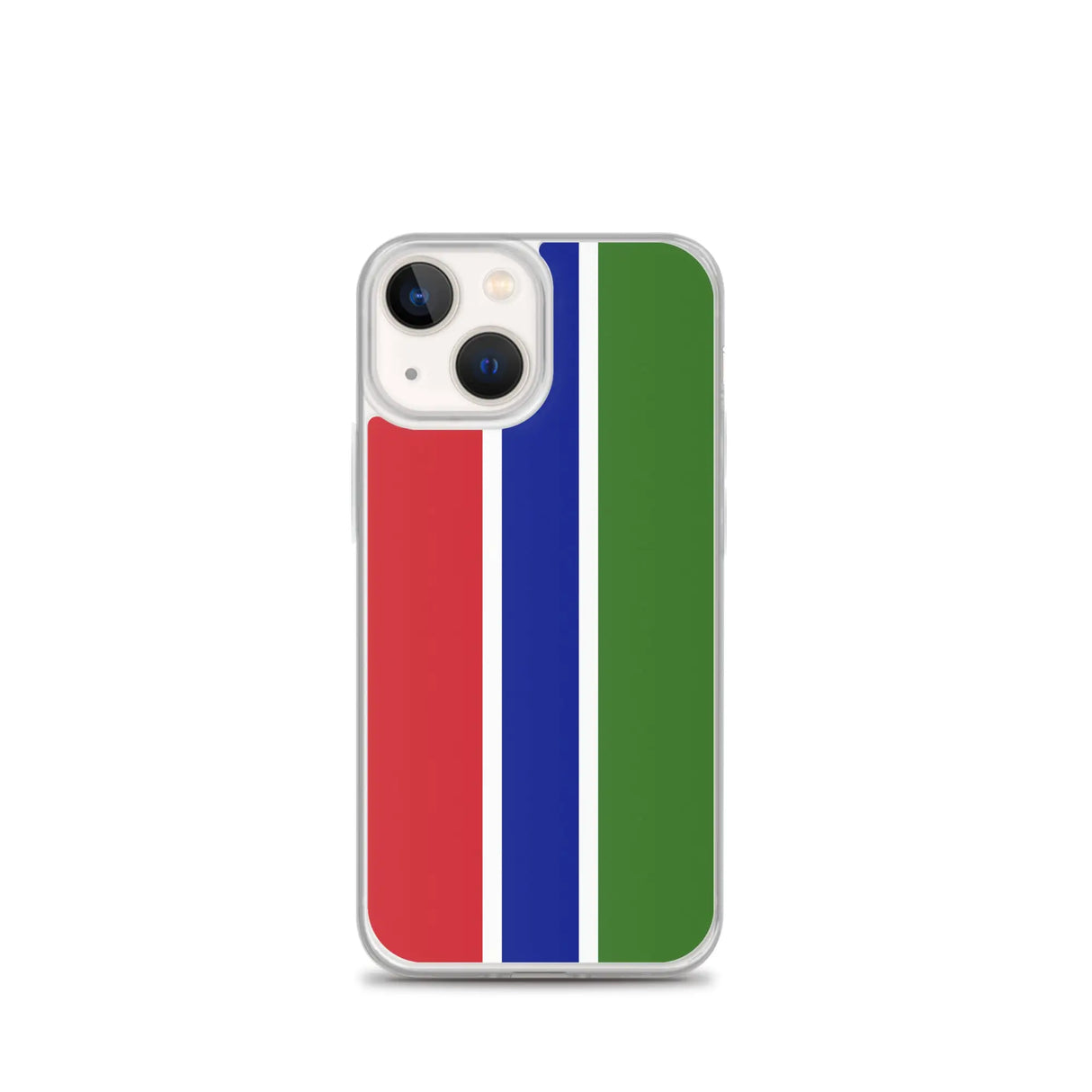 Coque iphone drapeau gambie souple résistante antichoc