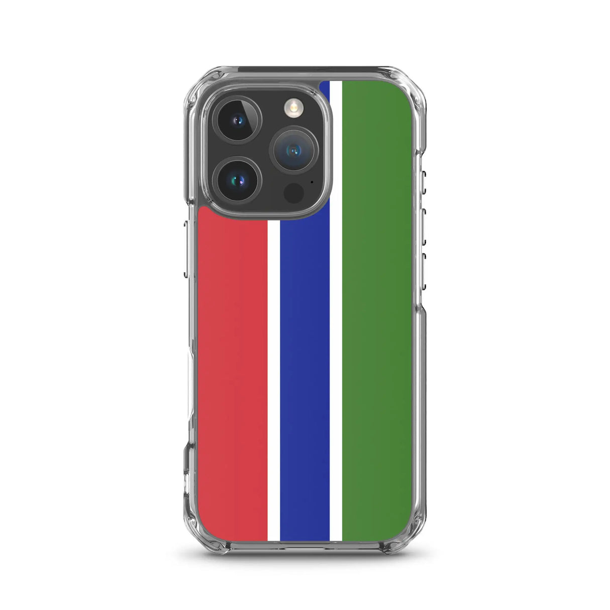 Coque iphone drapeau gambie souple résistante antichoc