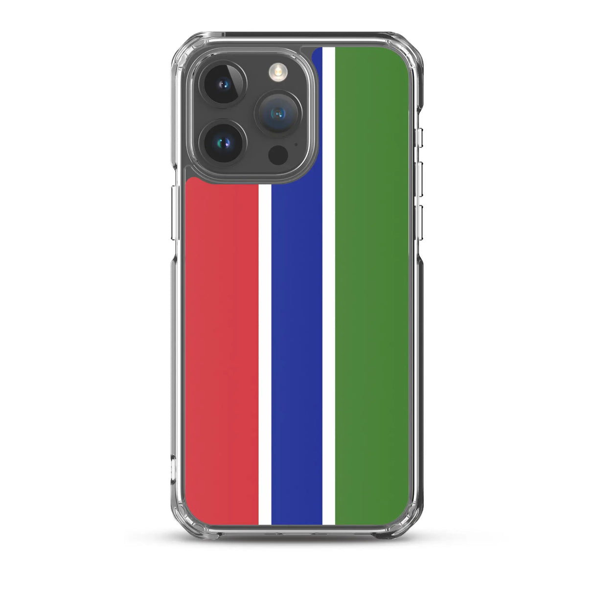 Coque iphone drapeau gambie souple résistante antichoc