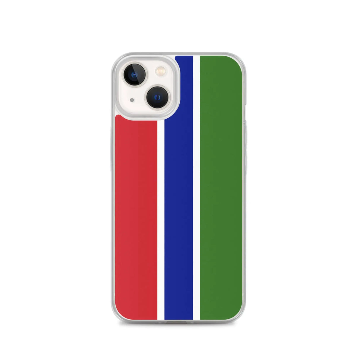 Coque iphone drapeau gambie souple résistante antichoc