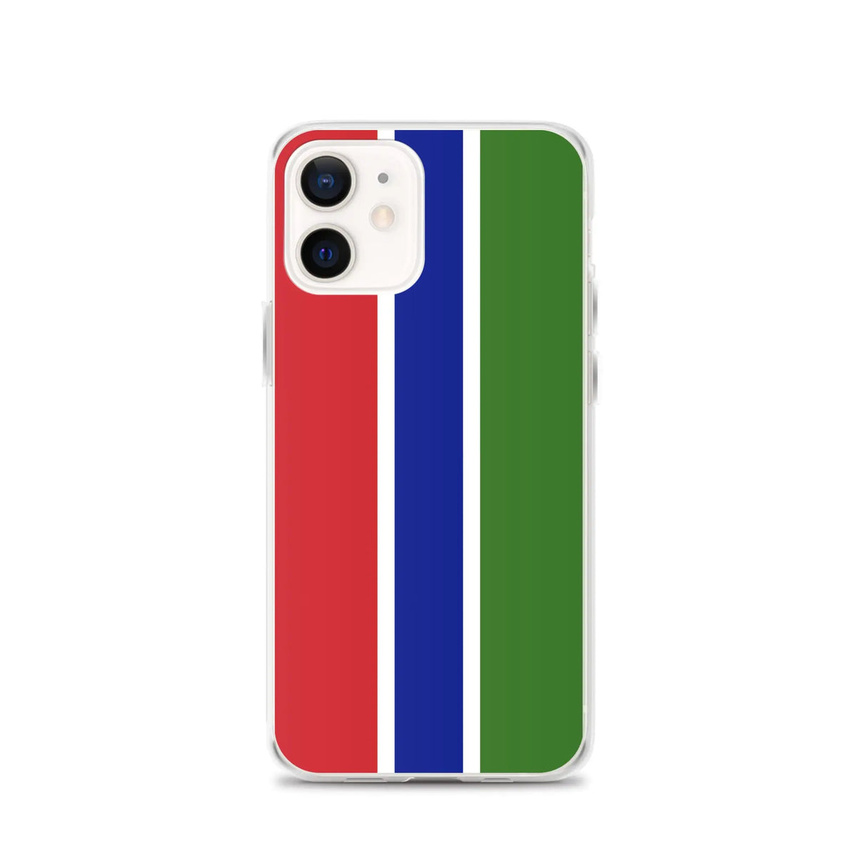 Coque iphone drapeau gambie souple résistante antichoc