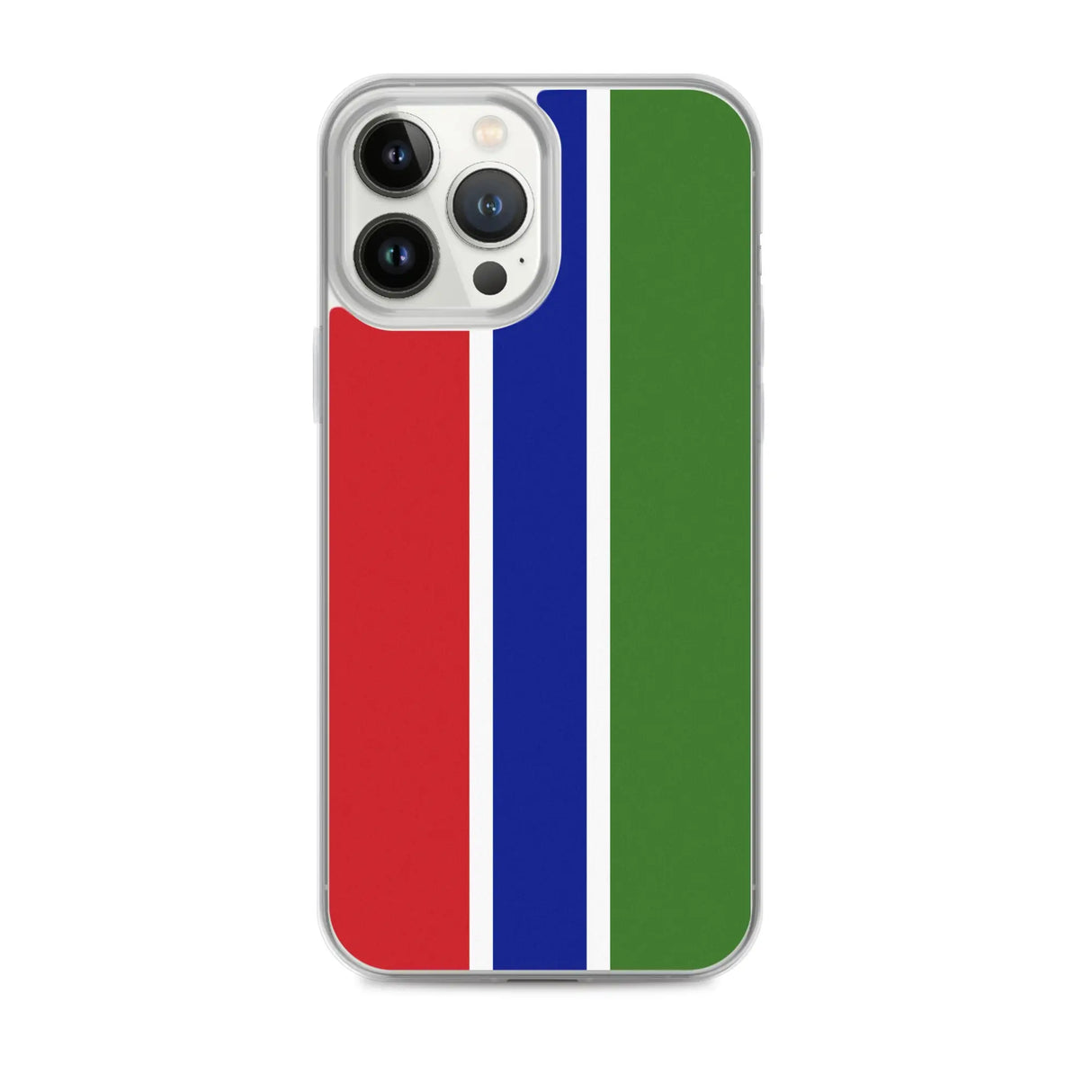 Coque iphone drapeau gambie souple résistante antichoc