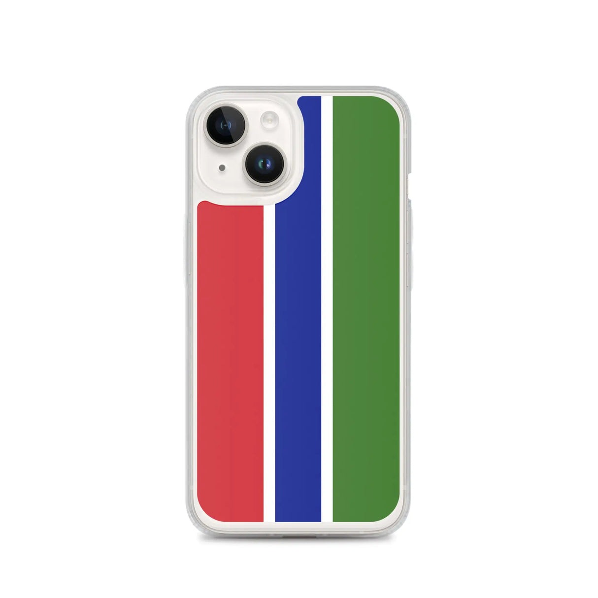 Coque iphone drapeau gambie souple résistante antichoc
