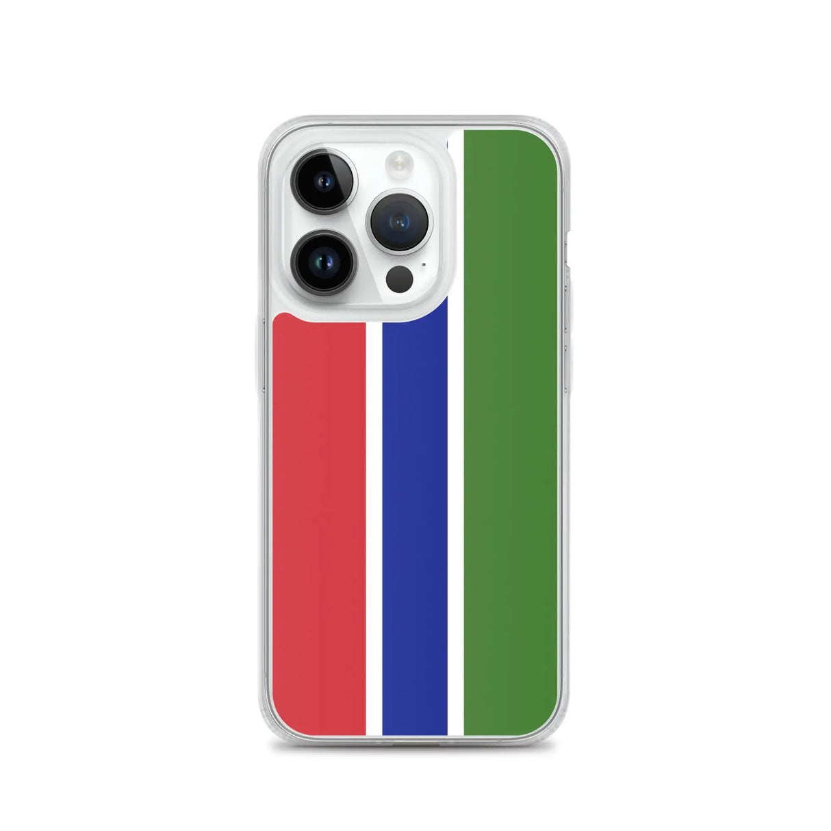 Coque iphone drapeau gambie souple résistante antichoc