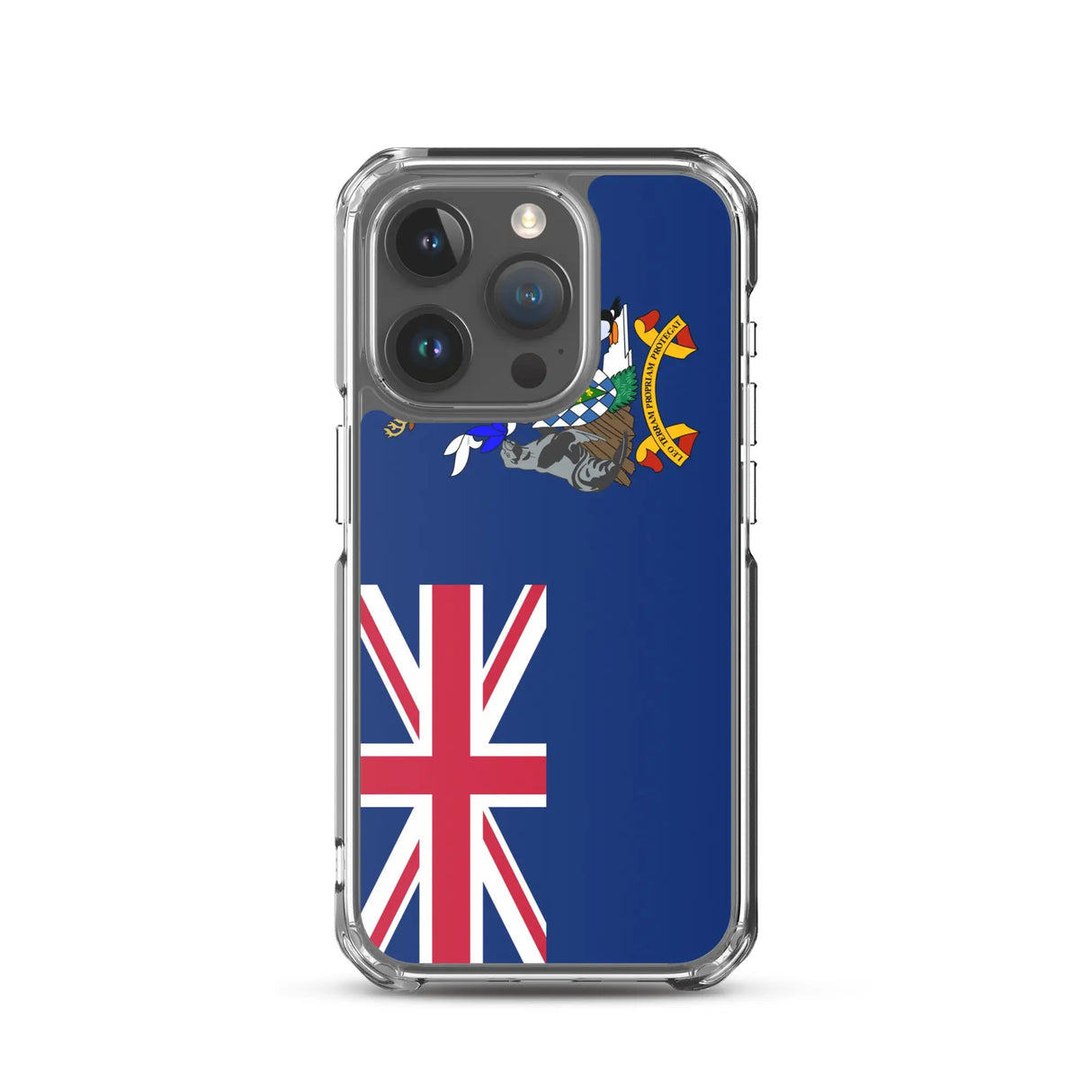 Coque iphone drapeau géorgie du sud souple antichoc