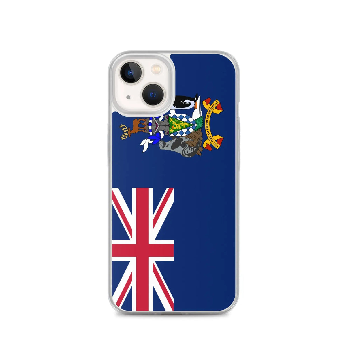 Coque iphone drapeau géorgie du sud souple antichoc